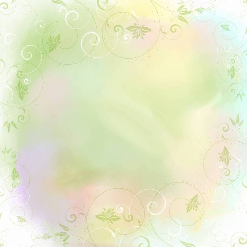 花卉框架上水彩背景