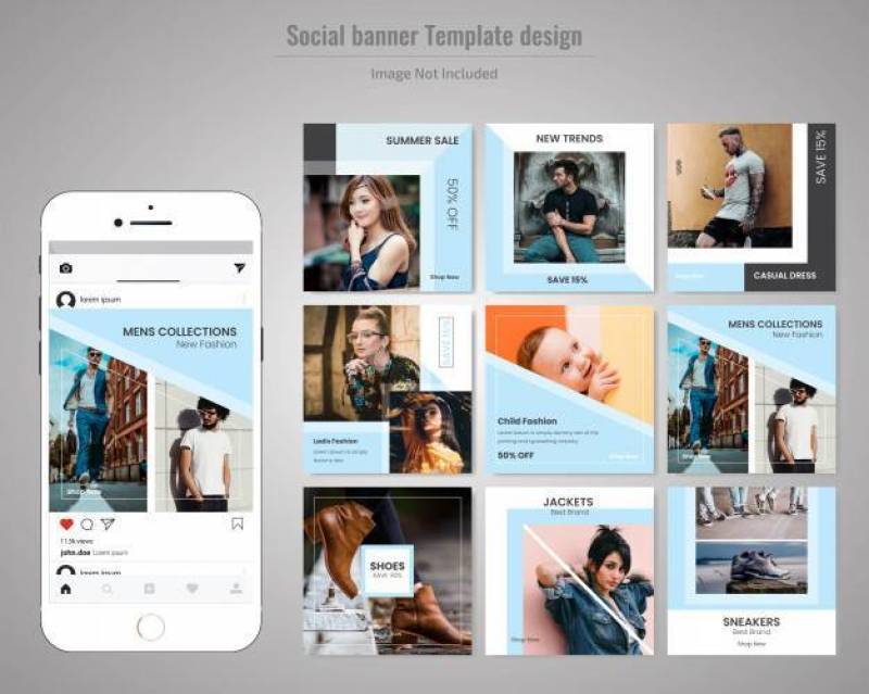 Fashion Social Media Post Template