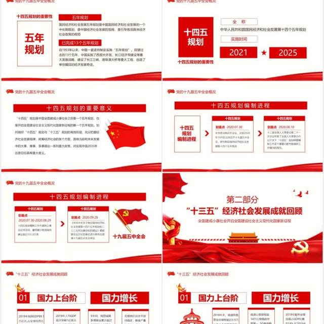 聚焦十九届五中全会中国共产党中央委员会第五次全体会议概况解读党政党建PPT模板 聚焦十九届五中全会中国共产党中央委员会第五次全体会议概况解读党政党建PPT模板