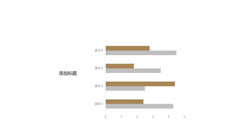 金色商务PPT图表-5