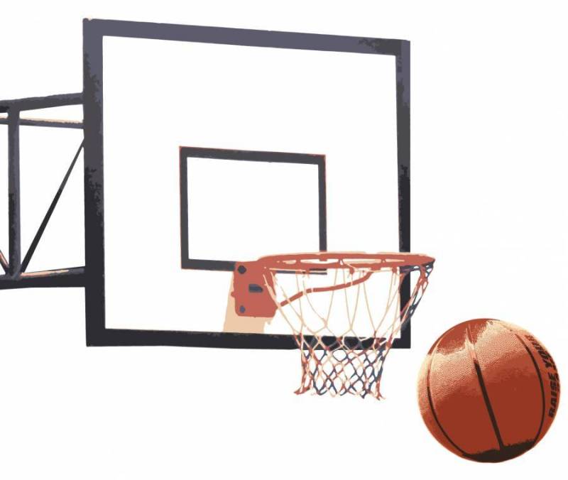 篮球和目标