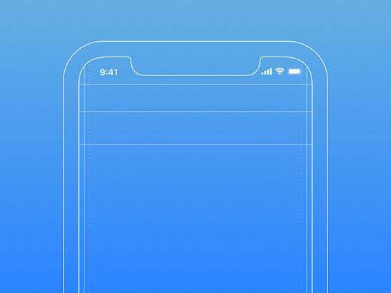 iPhone X 界面规范模板