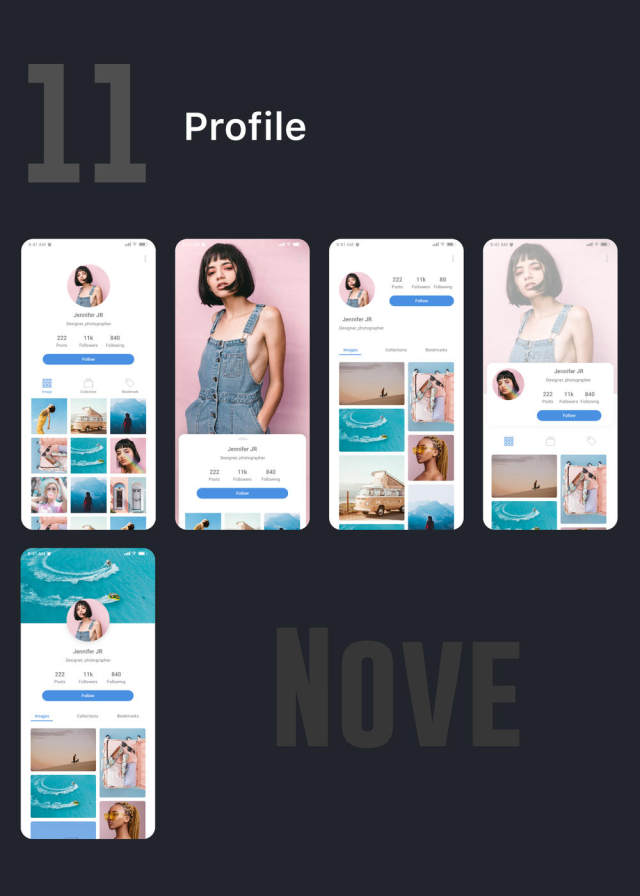 125个高级屏幕 - 12个类别用于移动UI工具包,Nove Mobile UI工具包 125个高级屏幕 - 12个类别用于移动UI工具包,Nove Mobile UI工具包