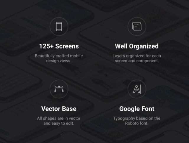 125个高级屏幕 - 12个类别用于移动UI工具包,Nove Mobile UI工具包 125个高级屏幕 - 12个类别用于移动UI工具包,Nove Mobile UI工具包