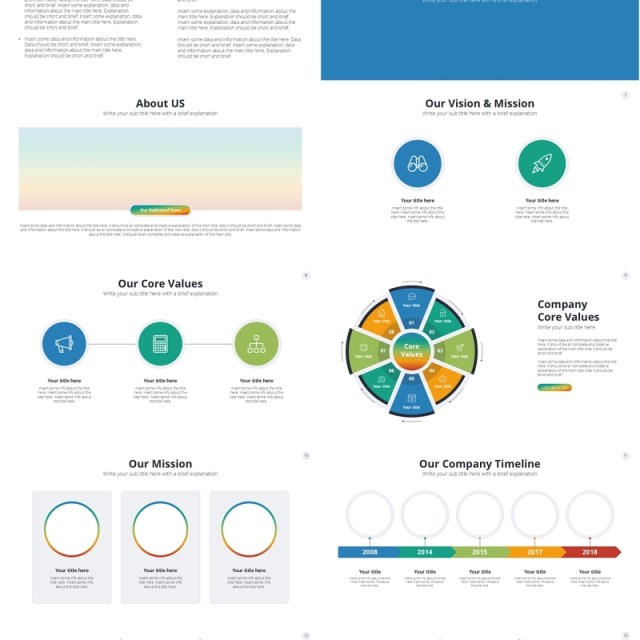 全彩商业创业公司信息图PPT模板Full Color Business Startup PowerPoint 全彩商业创业公司信息图PPT模板Full Color Business Startup PowerPoint