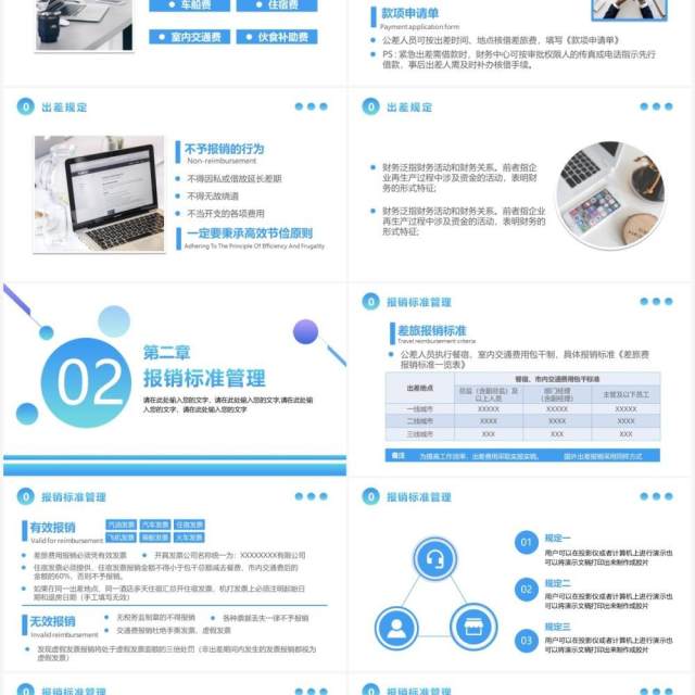 蓝色简约风公司财务管理制度培训动态PPT模板 蓝色简约风公司财务管理制度培训动态PPT模板