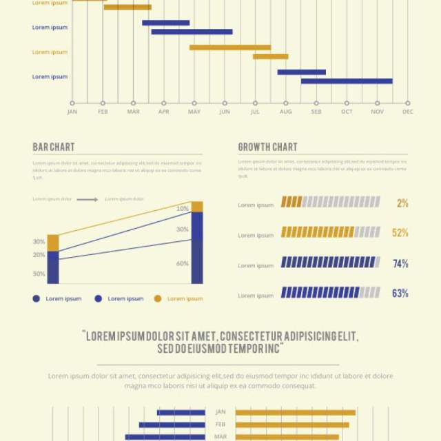 复古风格信息图形图表AI矢量设计素材Vintage & Retro Style Infographic