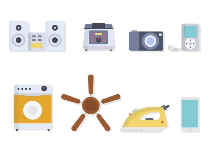 平面家电矢量