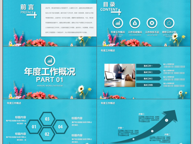 2018通用部门工作总结计划PPT 2018通用部门工作总结计划PPT