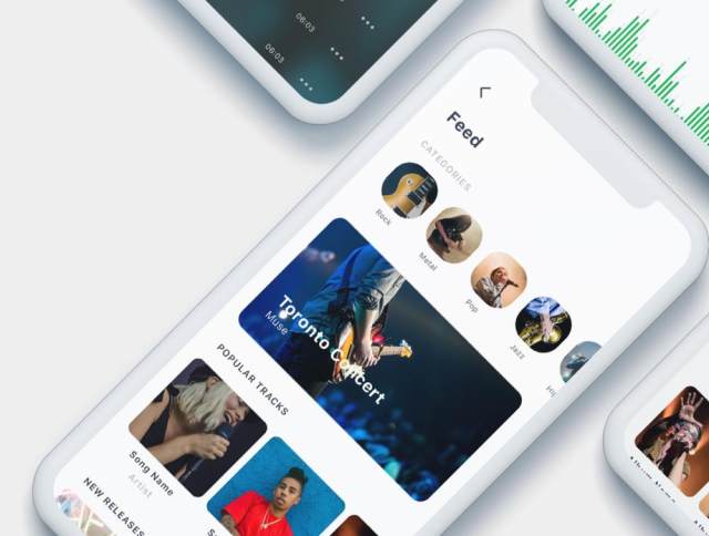 高品质的音乐应用程序IOS UI工具包专为Sketch。,Vega Music IOS UI工具包而设计 高品质的音乐应用程序IOS UI工具包专为Sketch。,Vega Music IOS UI工具包而设计