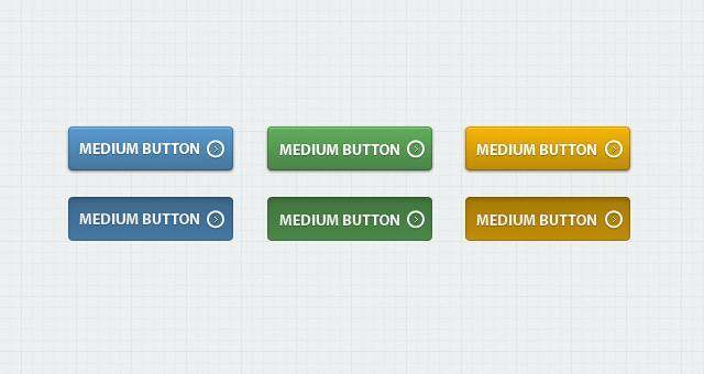 经典Psd网页按钮Vol 1