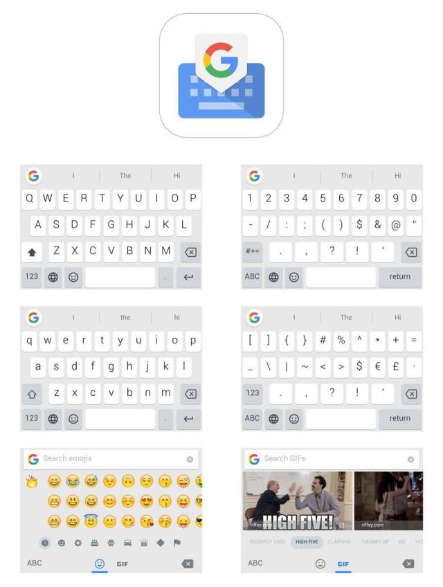 Google Gboard iOS 应用界面 Google Gboard iOS 应用界面