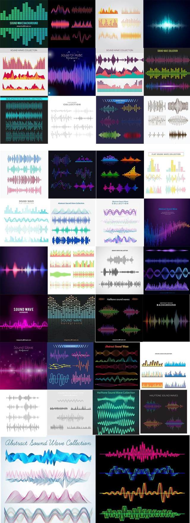 38款音乐声波线条立体声音波形均衡器曲线音量显示背景AI矢量设计素材 38款音乐声波线条立体声音波形均衡器曲线音量显示背景AI矢量设计素材