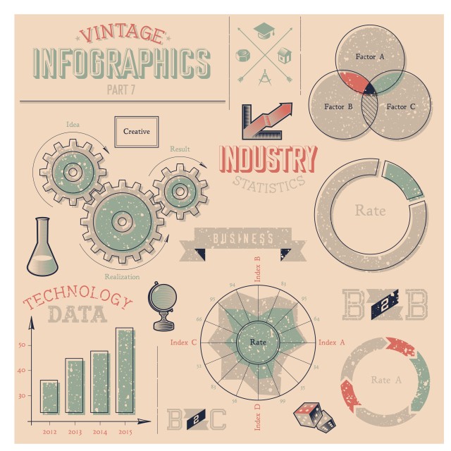 复古信息图形10