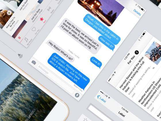 Facebook iOS 9 GUI Facebook iOS 9 GUI