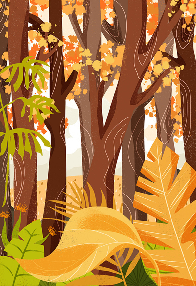 室外插画元素设计