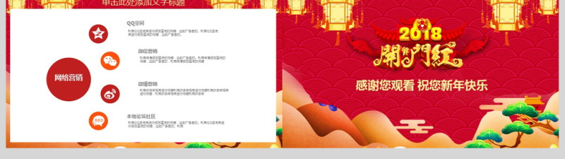 2018狗年年会开门红颁奖典礼总结ppt