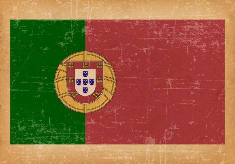 葡萄牙的grunge旗子