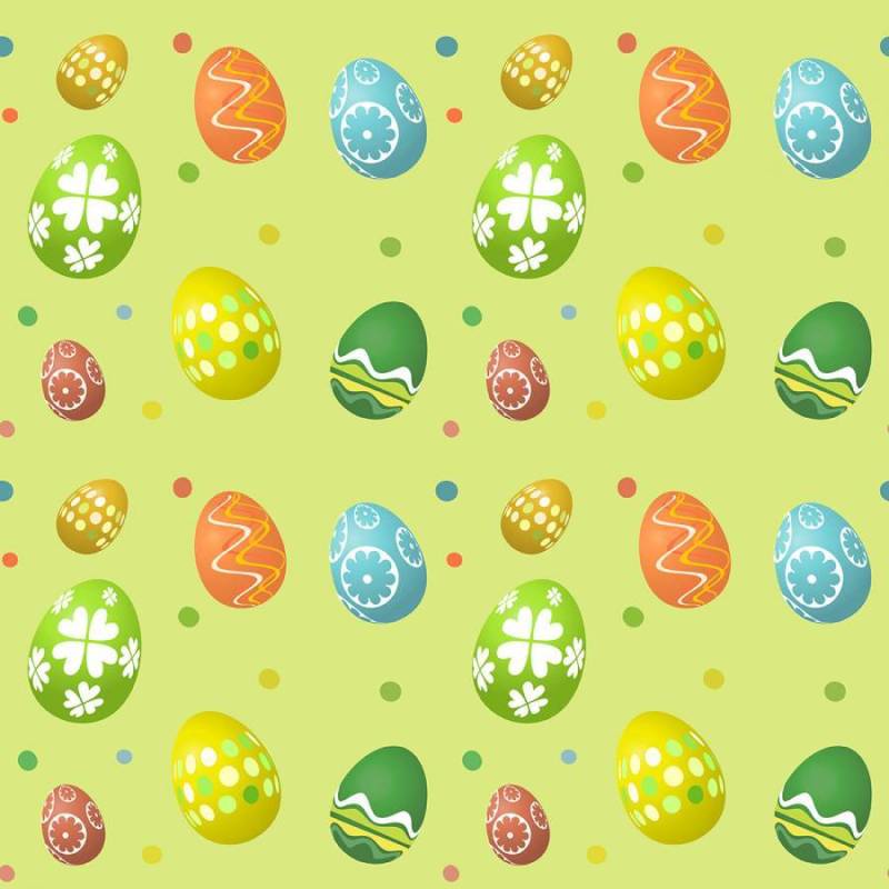 无缝瓷砖复活节彩蛋背景