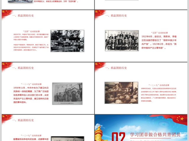 喜迎十九大做合格共青团员PPT模板 喜迎十九大做合格共青团员PPT模板