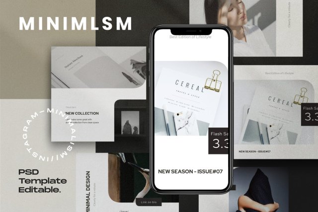 极简主义社交媒体工具包PSD界面设计素材MINIMALISM - Social media Kit 极简主义社交媒体工具包PSD界面设计素材MINIMALISM - Social media Kit