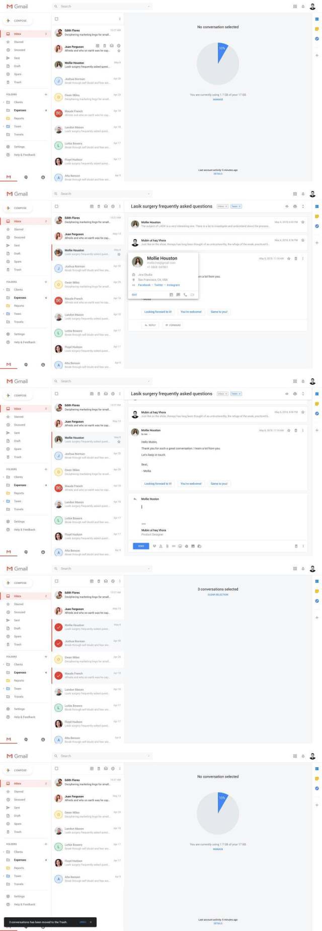 Gmail 重设计