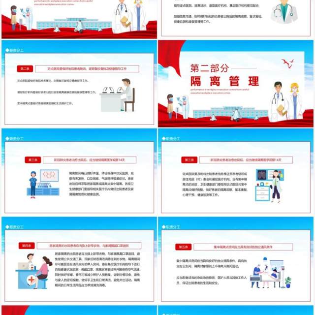 关于印发新冠肺炎出院患者复诊复检工作方案试行的通知动态PPT模板