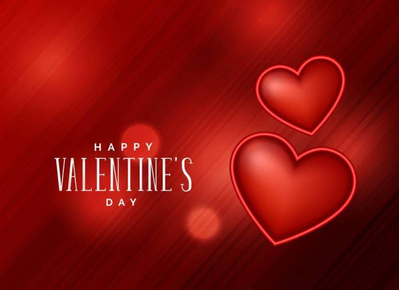 与3d心脏设计的红色背景