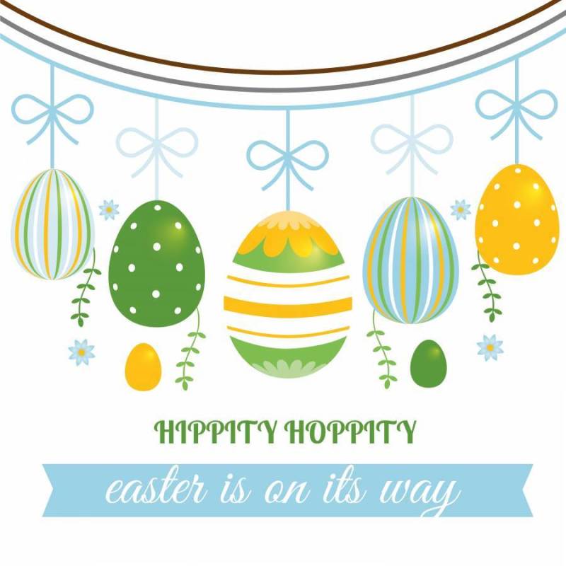 复活节快乐背景