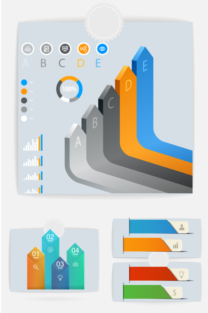 矢量PPT图标素材