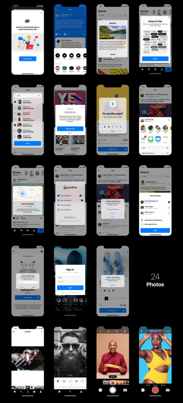 所有模板看起来很完美的每一个iPhone手机,包括iPhone X,XR中,X最大,iPhone 11,iPhone 11 Pro和iPhone 11 Pro的最大,奥斯瓦尔德 - 模板智能UI工具包 所有模板看起来很完美的每一个iPhone手机,包括iPhone X,XR中,X最大,iPhone 11,iPhone 11 Pro和iPhone 11 Pro的最大,奥斯瓦尔德 - 模板智能UI工具包