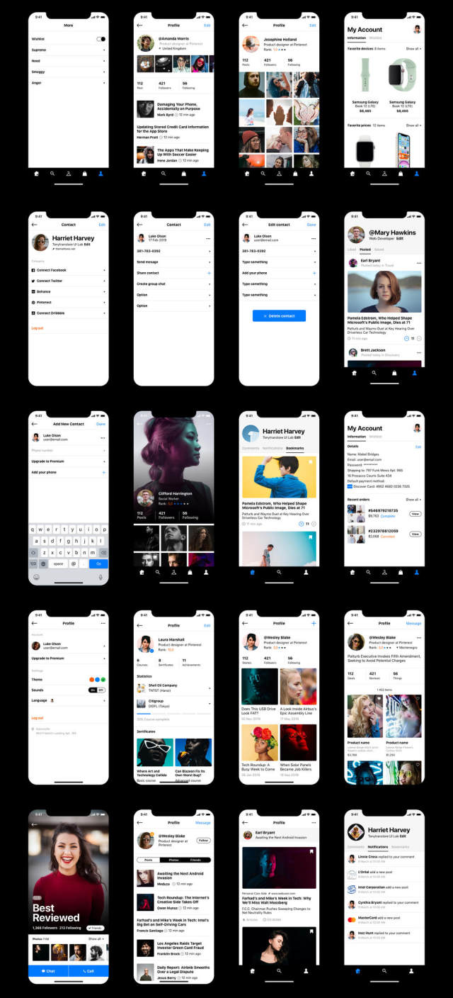 所有模板看起来很完美的每一个iPhone手机,包括iPhone X,XR中,X最大,iPhone 11,iPhone 11 Pro和iPhone 11 Pro的最大,奥斯瓦尔德 - 模板智能UI工具包 所有模板看起来很完美的每一个iPhone手机,包括iPhone X,XR中,X最大,iPhone 11,iPhone 11 Pro和iPhone 11 Pro的最大,奥斯瓦尔德 - 模板智能UI工具包