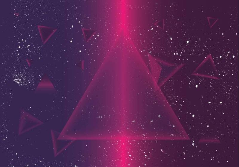 Prisma迪斯科背景矢量