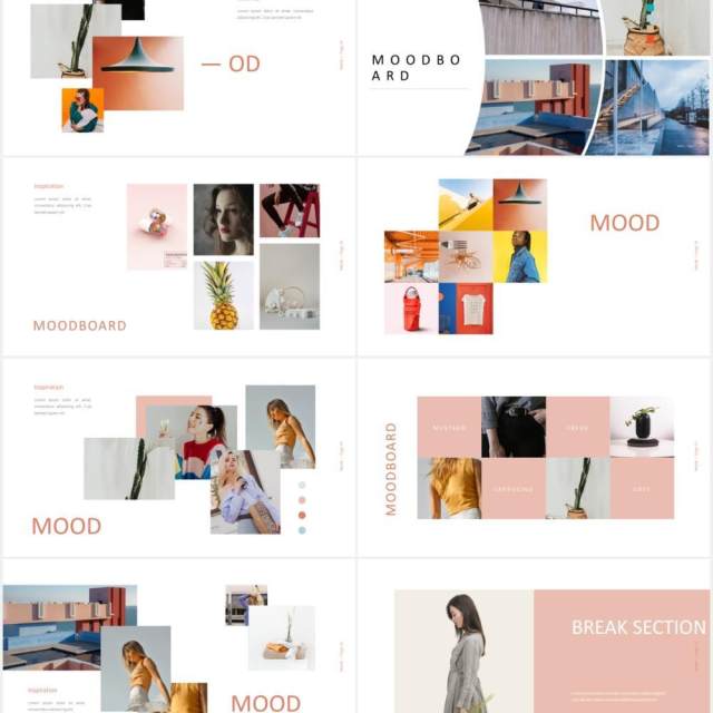 时尚简约图片排版设计摄影集展示PPT模板Menik Powerpoint 时尚简约图片排版设计摄影集展示PPT模板Menik Powerpoint