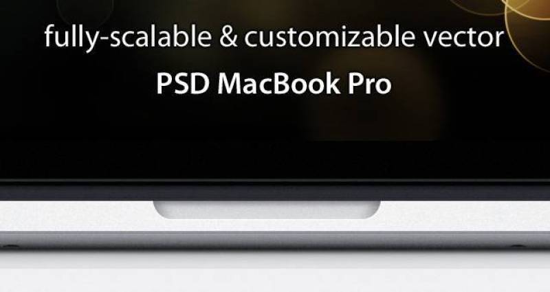 MacBook Pro Retina Psd Mockup