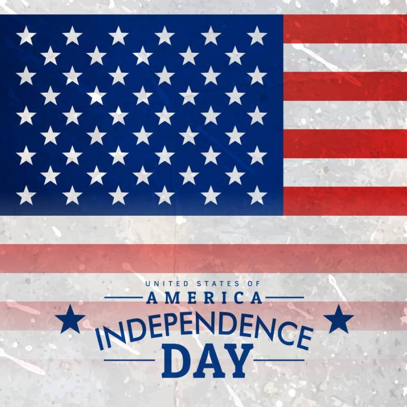 美国国旗在带纹理的背景