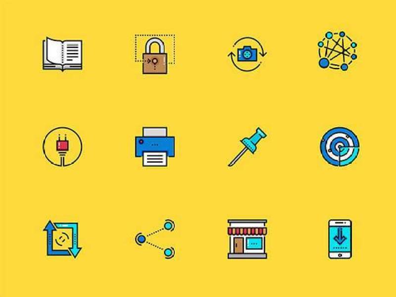 60 枚用户界面元素图标 60 枚用户界面元素图标