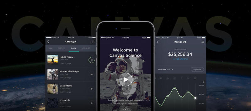 帆布UI工具包 演示 帆布UI工具包 演示