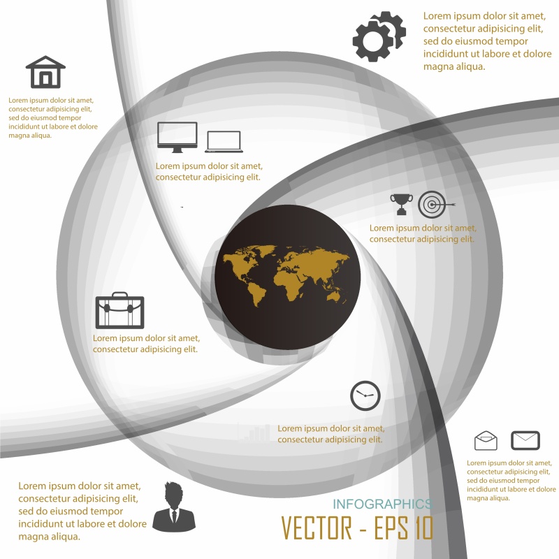 信息图形设计元素7419