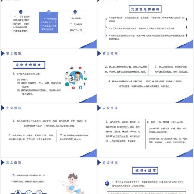 商务风病区安全管理新护士上岗前培训通用PPT模板 商务风病区安全管理新护士上岗前培训通用PPT模板