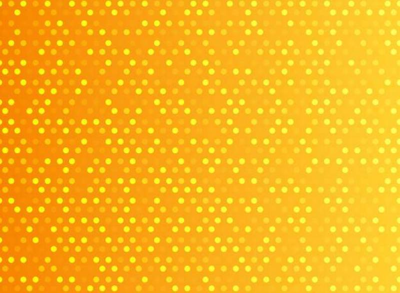 抽象技术数字。橙色图案点。