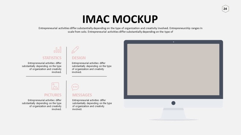 灰色样机展示PPT信息可视化图表24