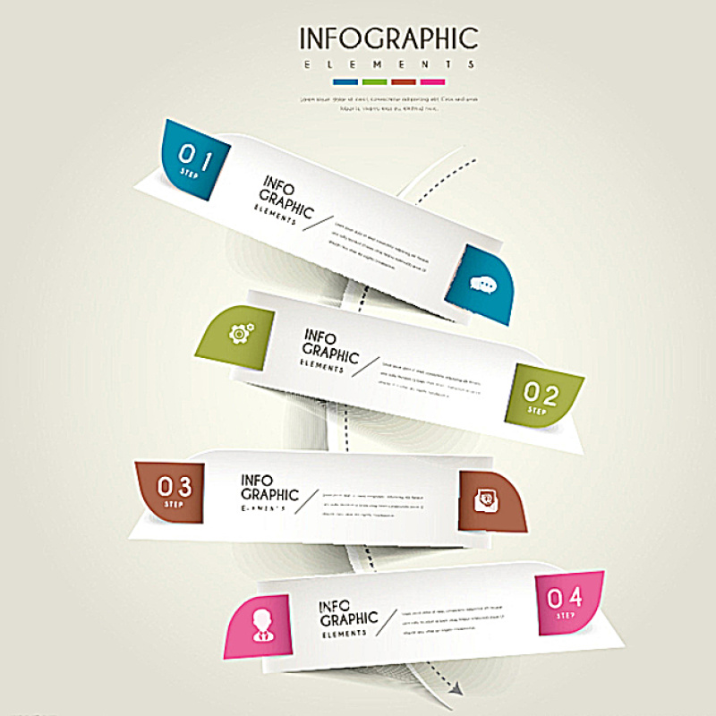 商务信息图表图片