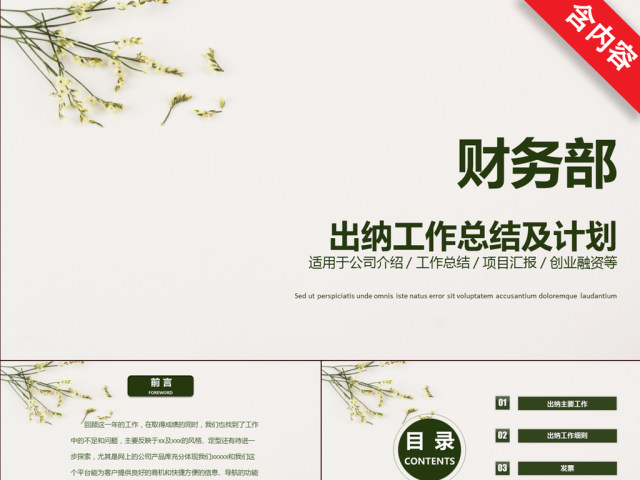 清新财务部出纳工作总结及计划 清新财务部出纳工作总结及计划