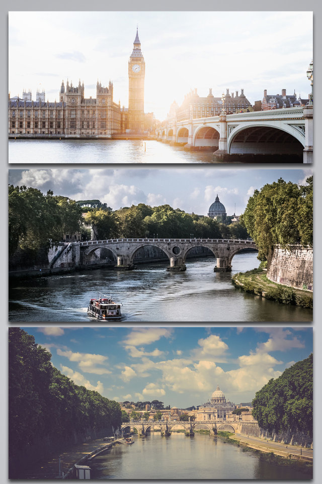罗马建筑旅游风景背景图 罗马建筑旅游风景背景图