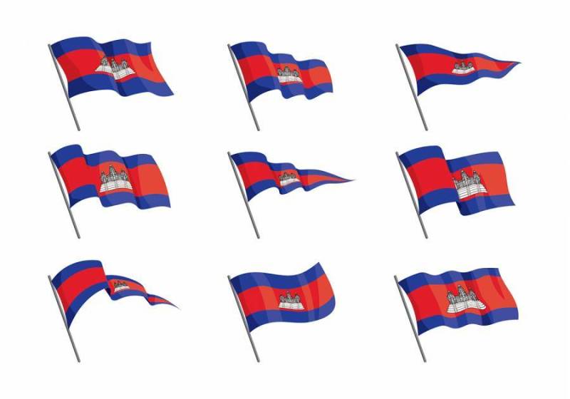 柬埔寨标志 矢量