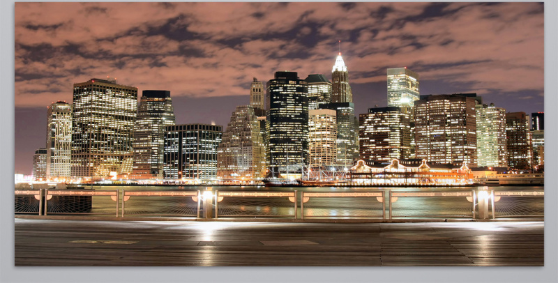 城市灯光夜景图片素材