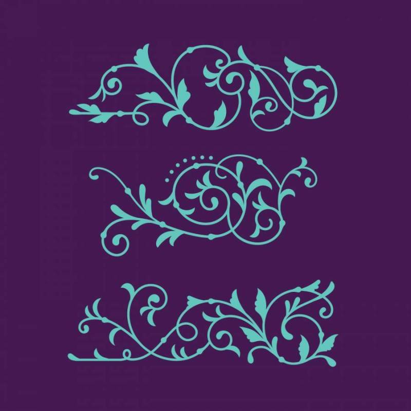 旋流花卉豪华装饰装饰一套