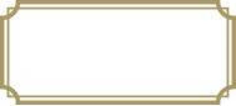 装饰框架黄金矩形