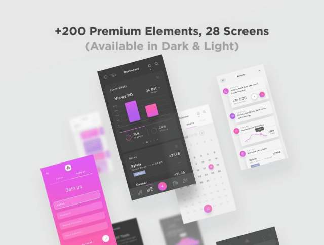 适用于Sketch,Adobe XD和Photoshop的移动商务应用iOS UI工具包,Violett iOS UI工具包 适用于Sketch,Adobe XD和Photoshop的移动商务应用iOS UI工具包,Violett iOS UI工具包